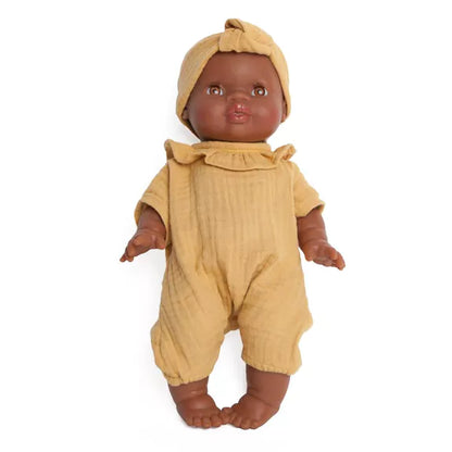 Poupée Noah BOBBLE moutarde 36 cm