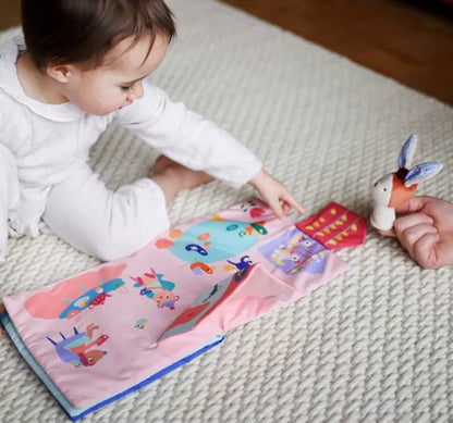 Mon premier Livre d'éveil bébé POP UP Gabin Lapin