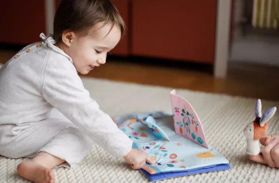 Mon premier Livre d'éveil bébé POP UP Gabin Lapin